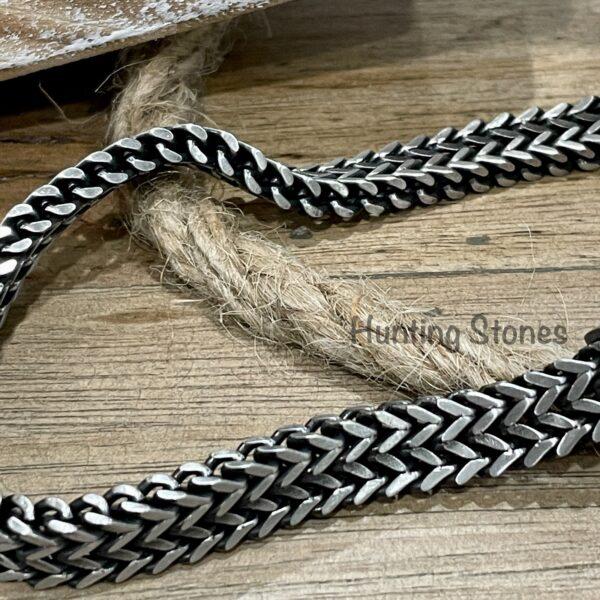 Men's Quality Stainless Steel Chunky Geometric Bracelet