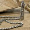 Men's Quality Tungsten Steel Geometric Bar Necklace