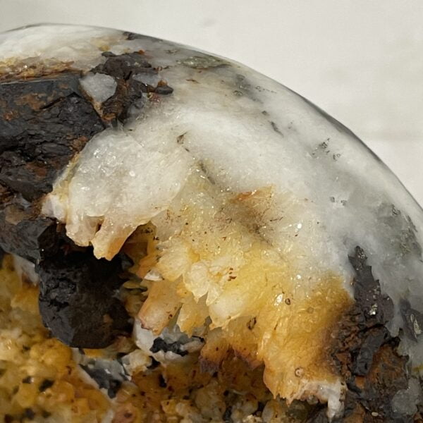 Natural Crystal Hand Carved Skull - 04