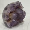 Amethyst Crystal Point Cluster Hand Carved Skull - AMCL01