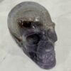 Natural Amethyst Crystal Hand Carved Skull - AM01