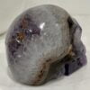 Natural Amethyst Crystal Hand Carved Skull - AM01