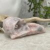 Beautiful Rose Jasper Crystal Raven Skull - 65mm 01