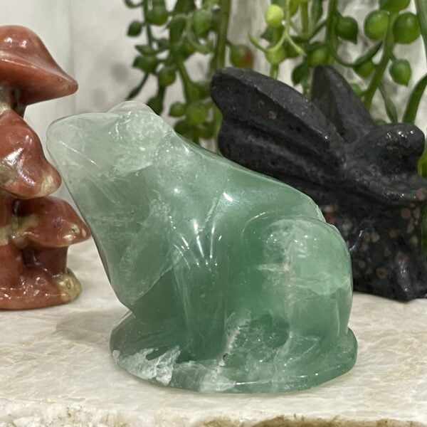 We hand select our carvings and home decor personally to bring you beautiful, unique one of a kind pieces - you will receive the exact piece as in the photos This piece will have natural imperfections that are naturally occurring prior to carving or have occurred when mined or in the carving process . These are not considered damage. For these reasons we do not exchange or accept returns on this piece, so please view the photos with care to make sure you are happy with this particular piece. If this is not the one for you, please have a look at our others as we are generally adding new one of a kind pieces regularly