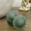 Beautiful Green Aventurine Mushroom Trio - 60mm 01