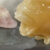 Beautiful Orange Calcite Fish - 79 x 59mm 01