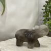 Beautiful Smoky Quartz Elephant - 58mm 01 - Luck