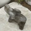 Beautiful Smoky Quartz Elephant - 58mm 01 - Luck