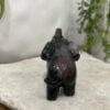 Beautiful Garnet Elephant - 61mm 03 - Luck