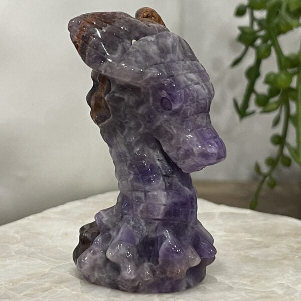 Beautiful Dream Amethyst Crystal Dragon - 61mm 01