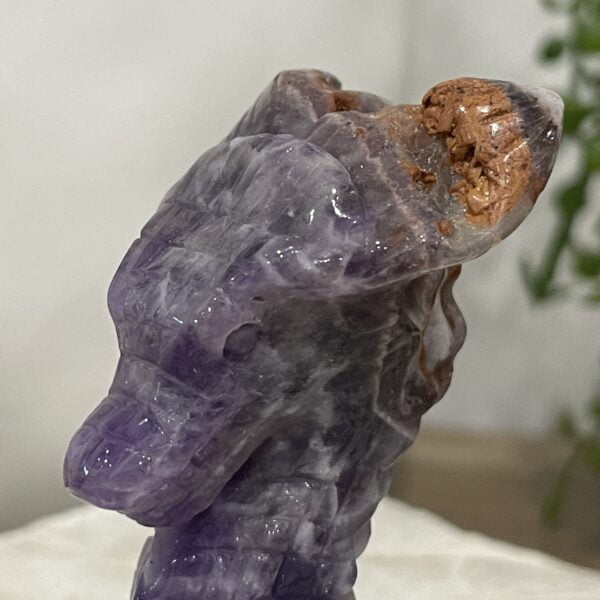 Beautiful Dream Amethyst Crystal Dragon - 61mm 01