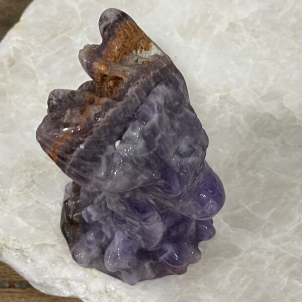 Beautiful Dream Amethyst Crystal Dragon - 61mm 01