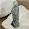 Beautiful Labradorite Crystal Mary Statue - 4 inch Madonna 01