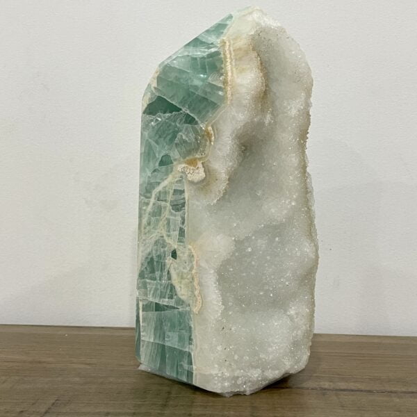 Stunning Huge Natural Green Fluorite Crystal Tower 4820 grams