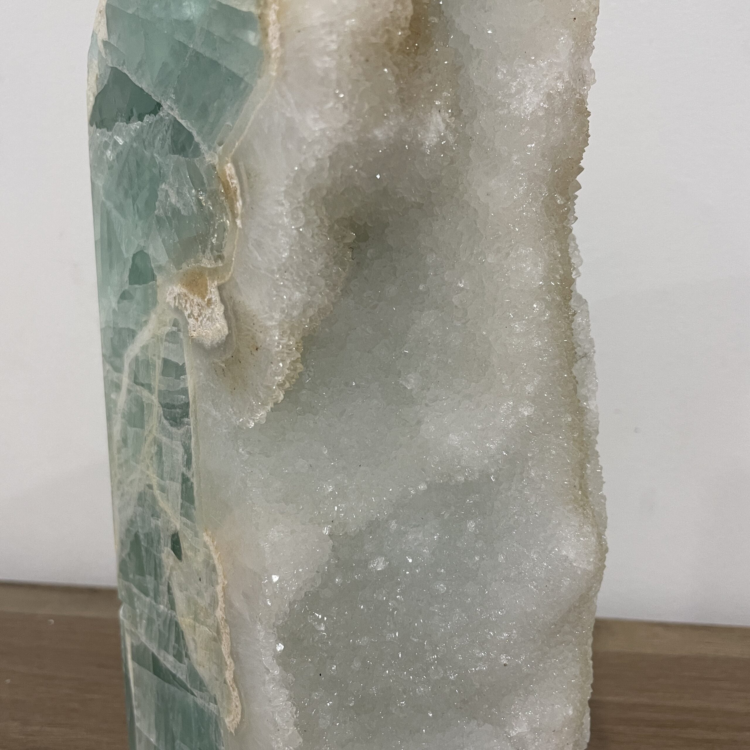 Stunning Huge Natural Green Fluorite Crystal Tower 4820 grams