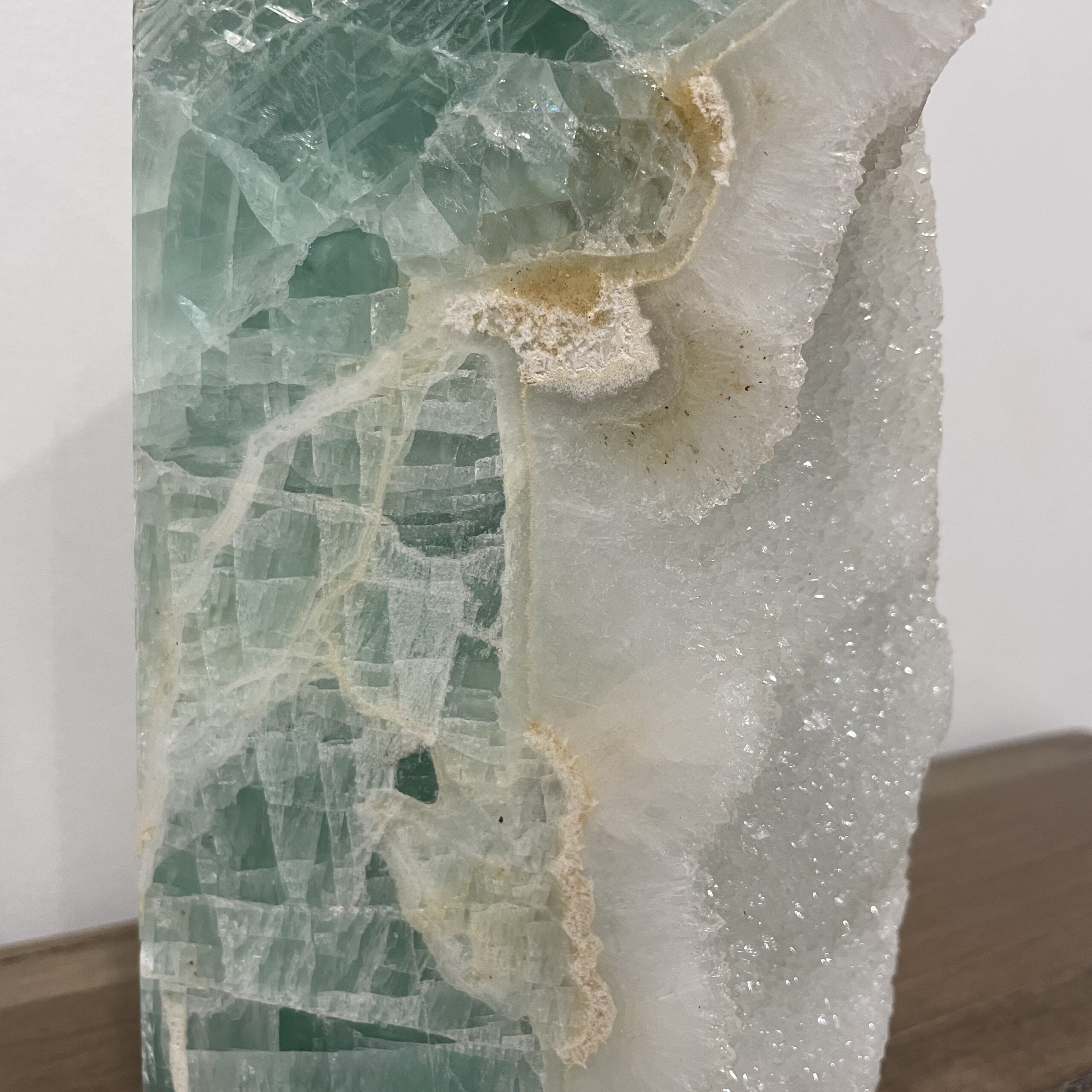Stunning Huge Natural Green Fluorite Crystal Tower 4820 grams
