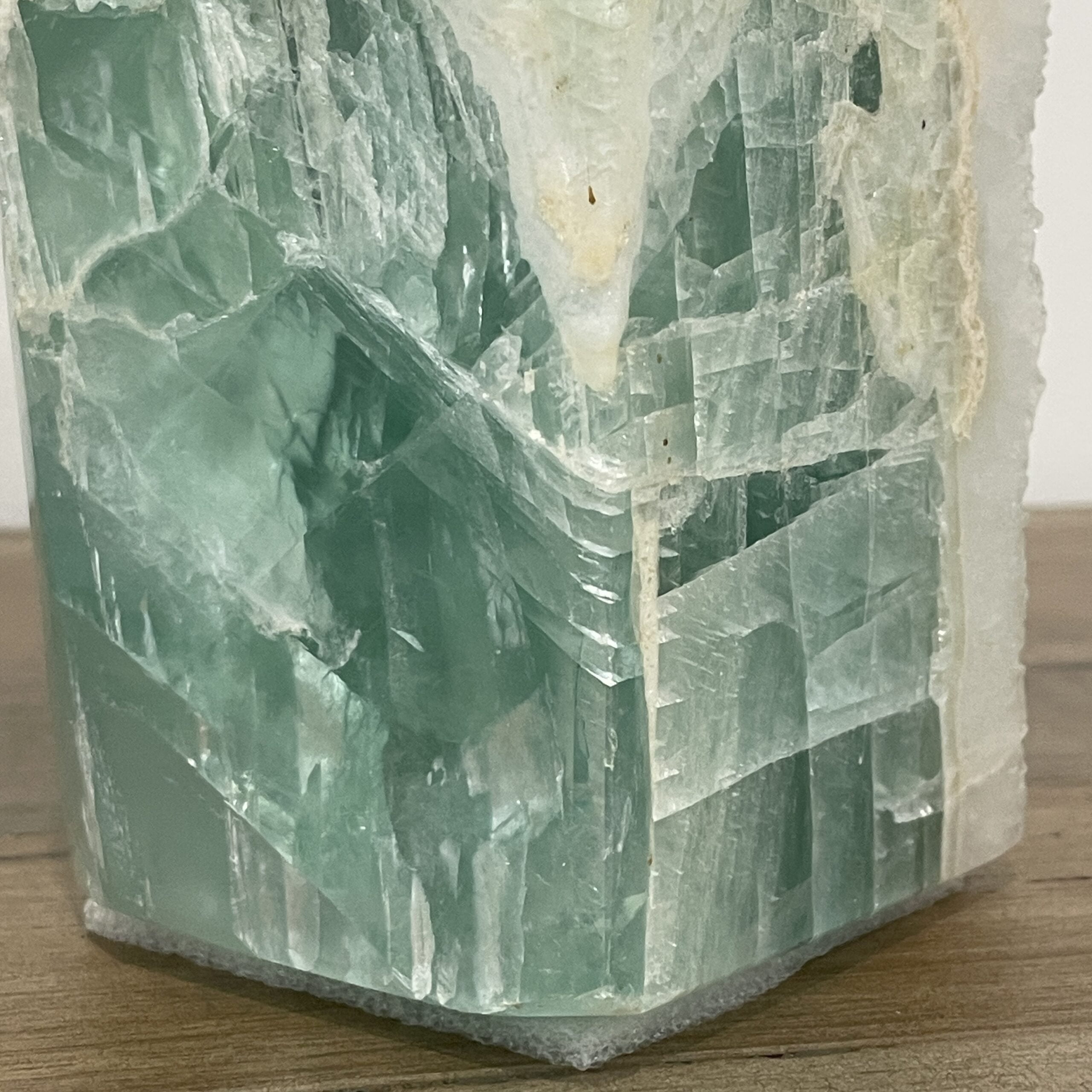Stunning Huge Natural Green Fluorite Crystal Tower 4820 grams