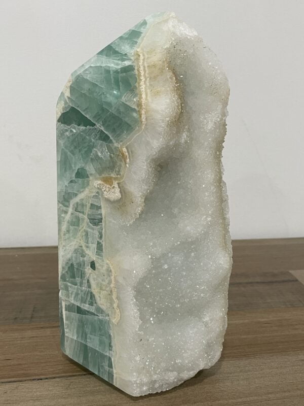 Stunning Huge Natural Green Fluorite Crystal Tower 4820 grams