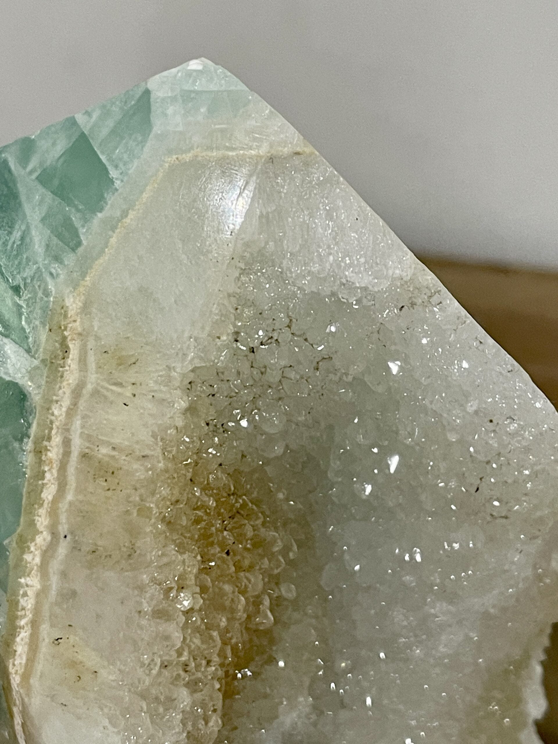 Stunning Huge Natural Green Fluorite Crystal Tower 4820 grams