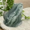 Beautiful Green Fluorite Crystal Frog - 57mm 01AE
