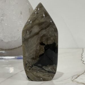 Beautiful Volcanic Agate Crystal Point - 9.5cm 03