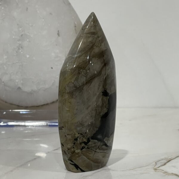 Beautiful Volcanic Agate Crystal Point - 9.5cm 03