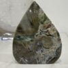 Beautiful Blue Volcanic Agate Crystal Point - 7.4cm 01