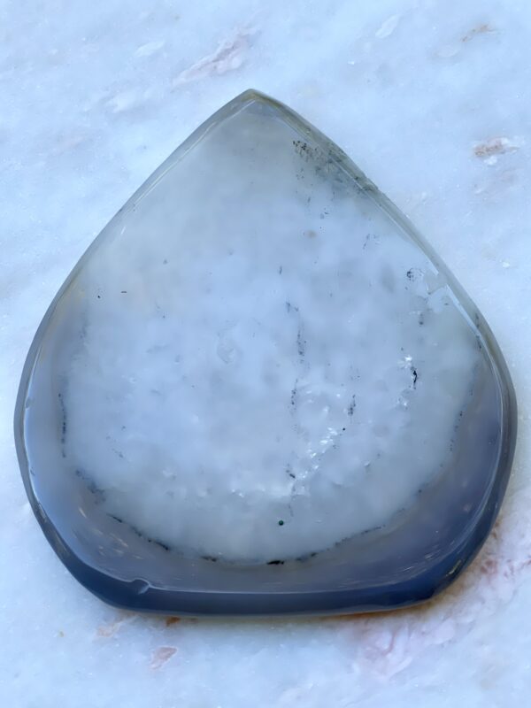Stunning Agate Crystal Waterdrop with Stand 14.6cm 01