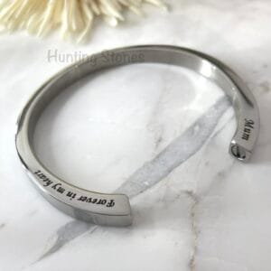 Forever In My Heart Mum Memorial Cremation Ashes Urn Bracelet
