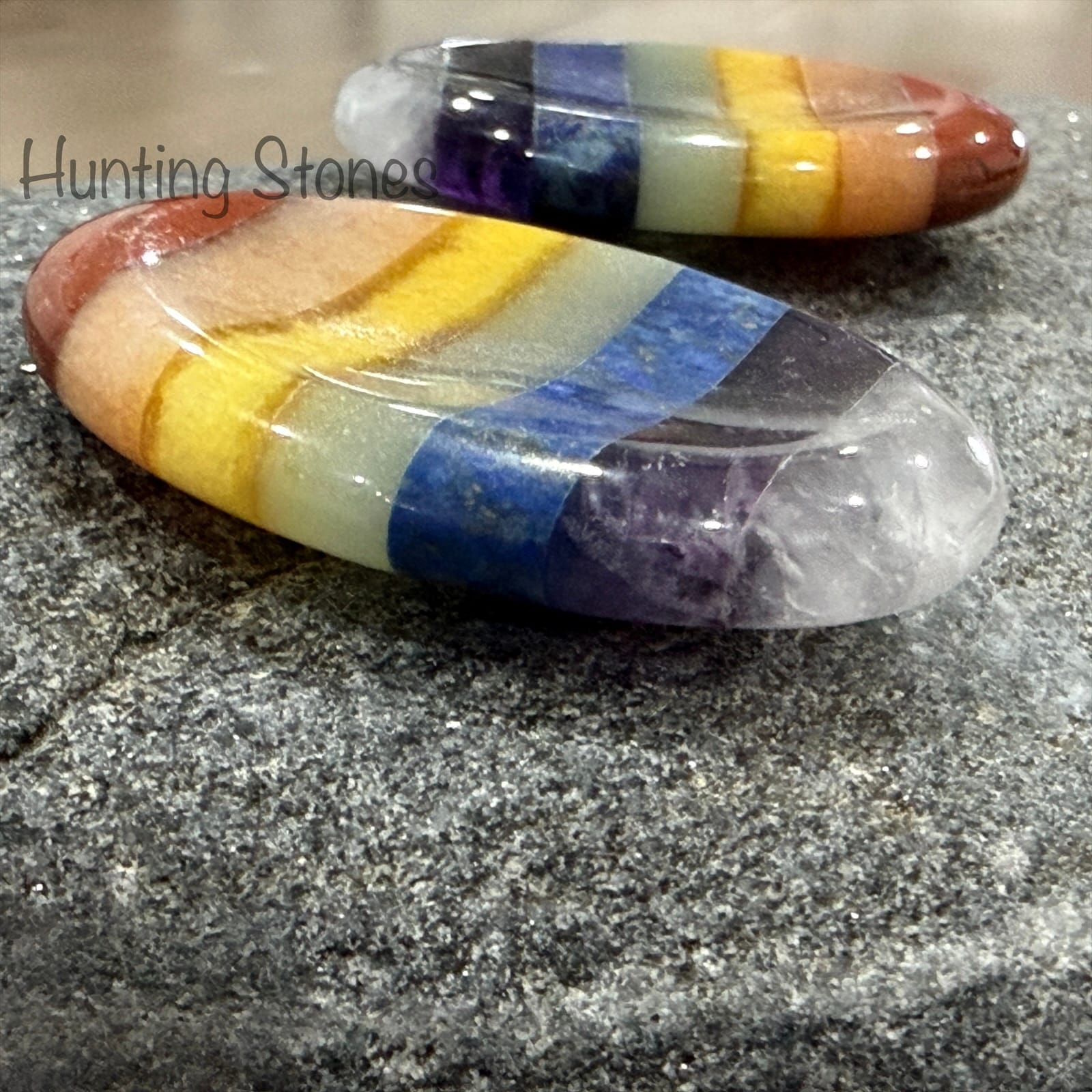 Crystal Healing Palm Worry Stone 45 mm